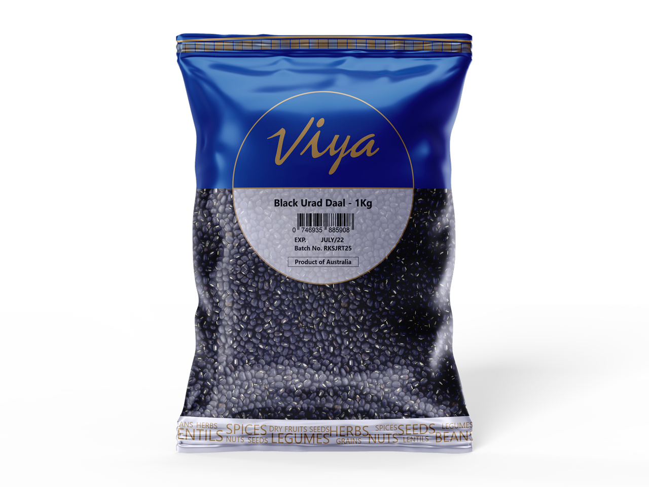 Viya Black Urad Whole 1Kg