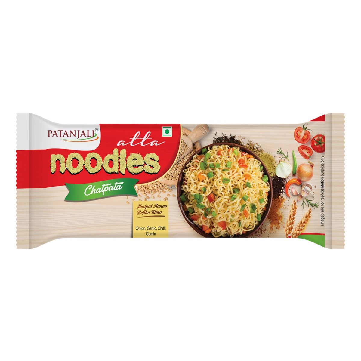 Patanjali Atta Noodles Chatpata 240g
