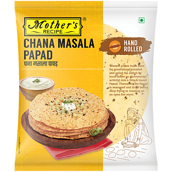 M Recipe Chana Masala Papad 200g