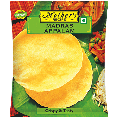 M Recipe Madrad Pappadum 100g