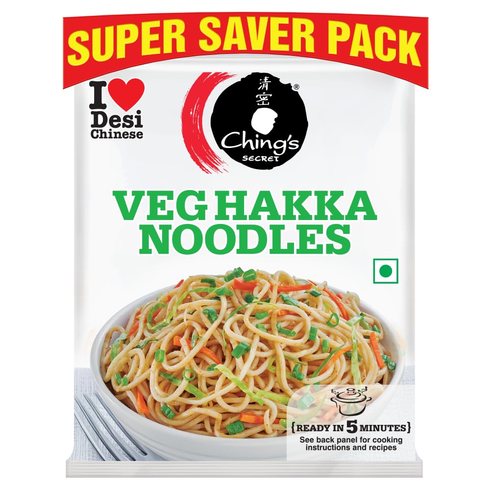 Chings Veg Hakka Noodles 560g