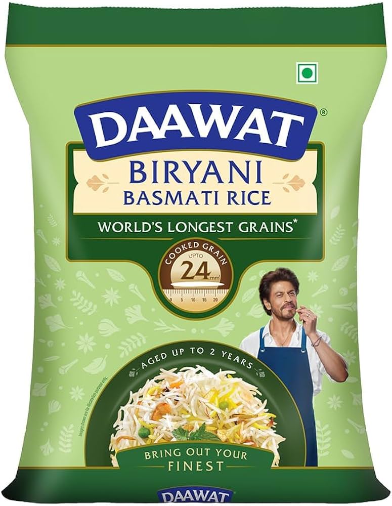 Daawat Biryani Basmati Rice 5Kg