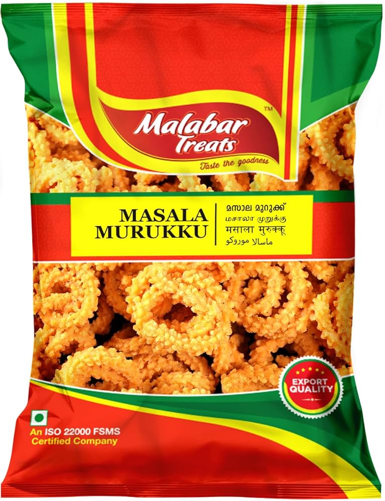 Masala Murukku 170g (Malabar Treats)