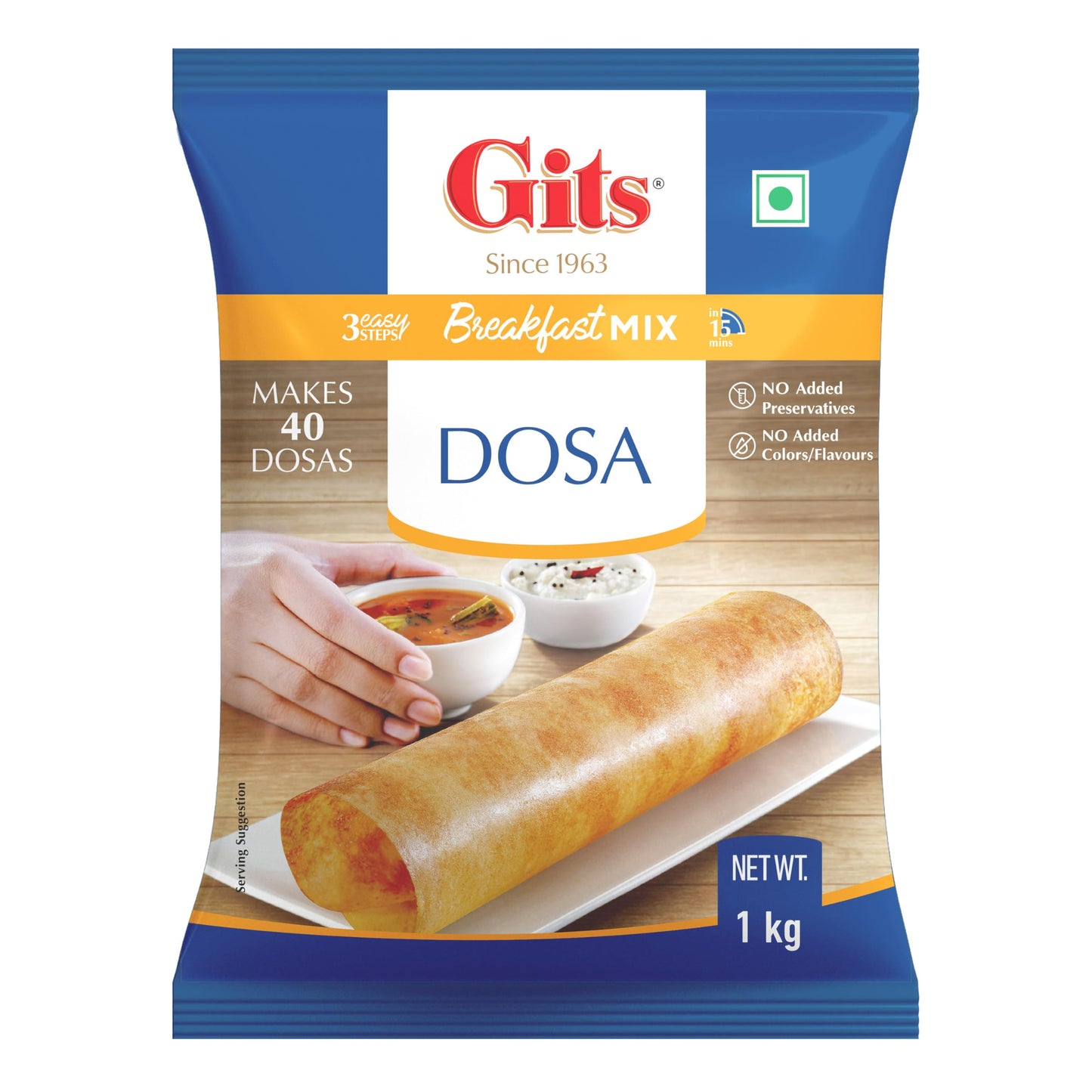 Dosai Mix 1Kg (Gits)