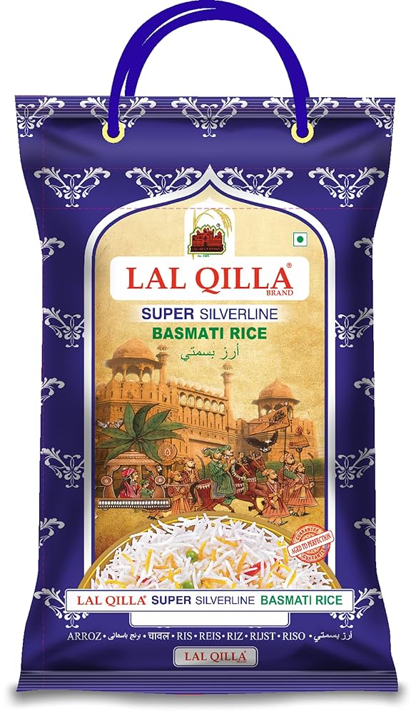 Lal Qilla Basmati Rice - Super Silverline 5Kg