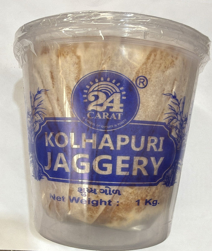 24C Kolhapuri Gur 1KG(BROWN)