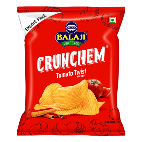 Balaji Wafers Tomato Twist 135g