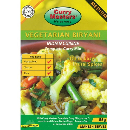 Curry Masters Vegetarian Biryami Mix