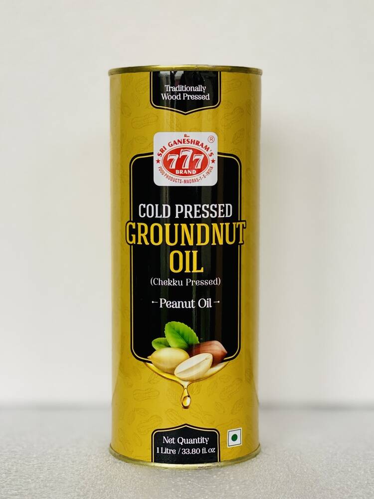 777 Cold Pressed Groundnut Oil 1L