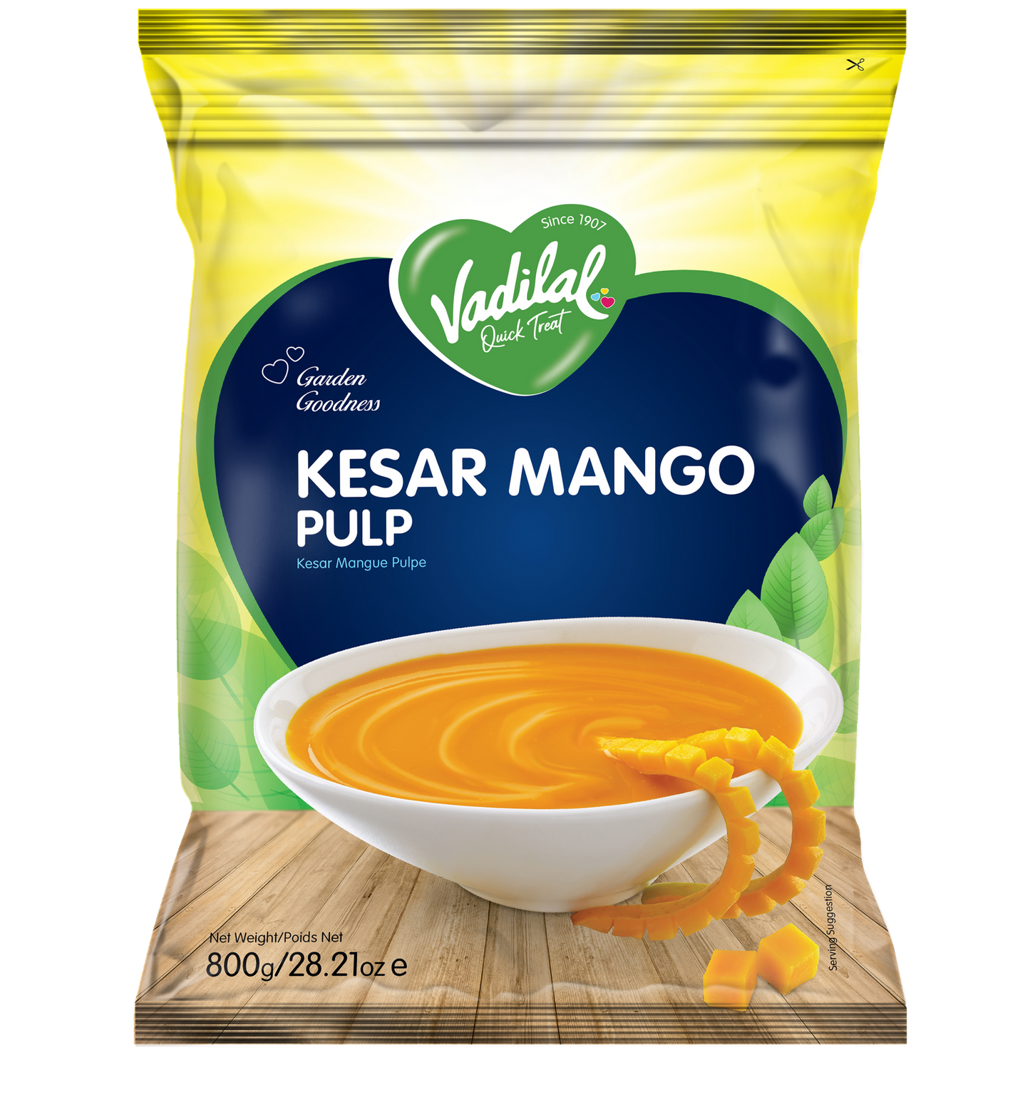 Vadilal Pulp Kesar Mango 800g