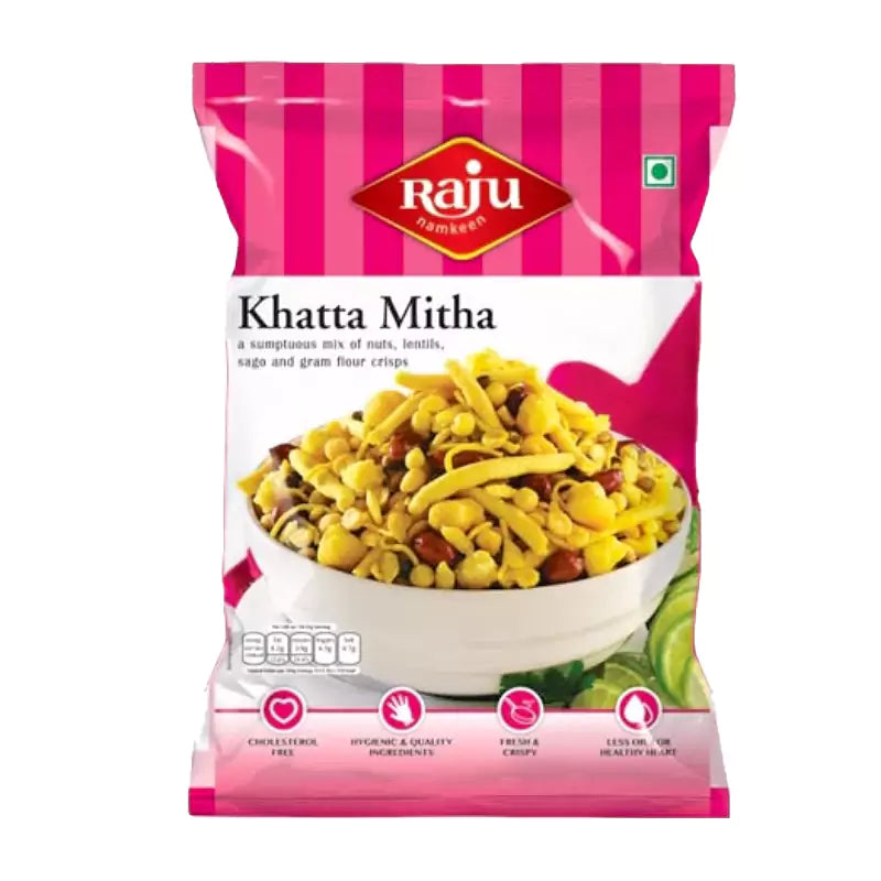 RAJU NAMKEEN KHATTA MITHA MIX 400G