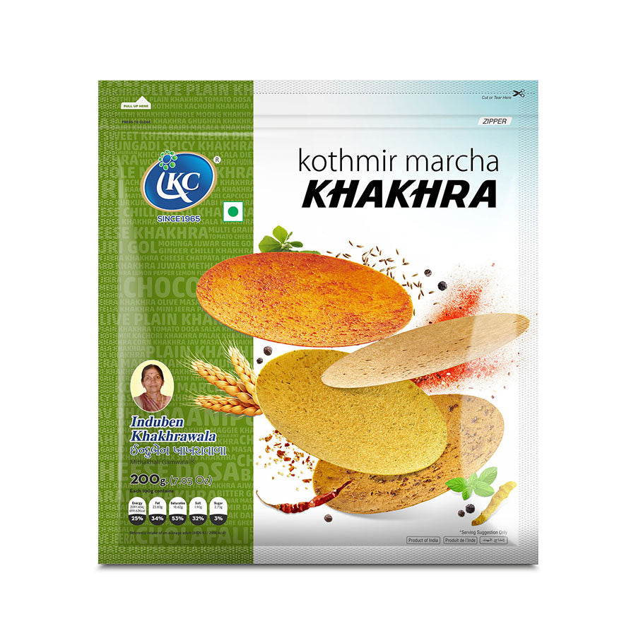 Induben Kothmir Marcha Khakhra 200g