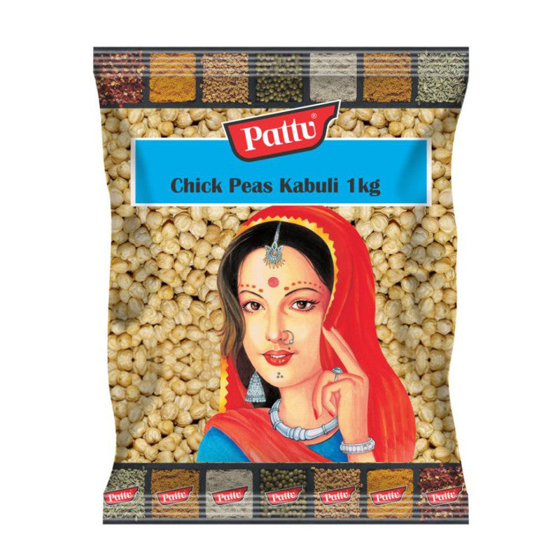 Chickpea Kabuli Chana 9mm - 1kg (Pattu)
