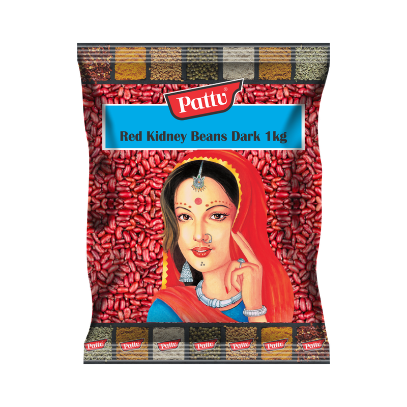Dark Red Kidney Beans 1kg (Pattu)