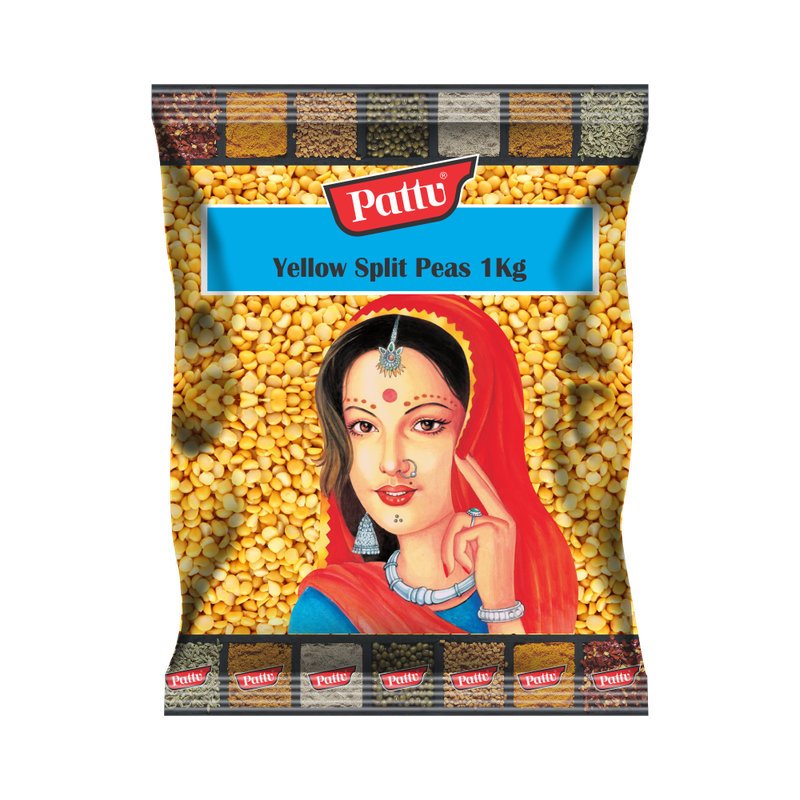 Yellow Split Peas 1kg (Pattu)