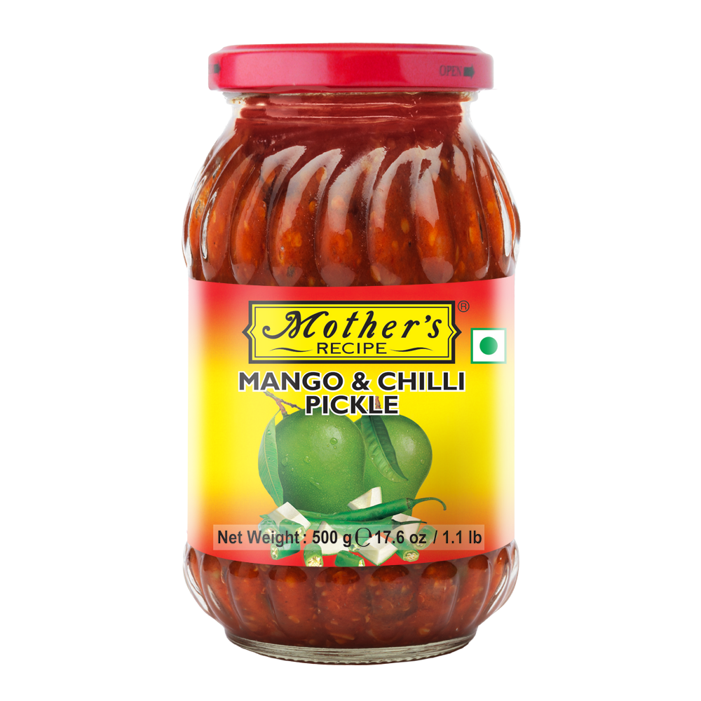 Mothers Recipe Mango Chilli Pickle 500g