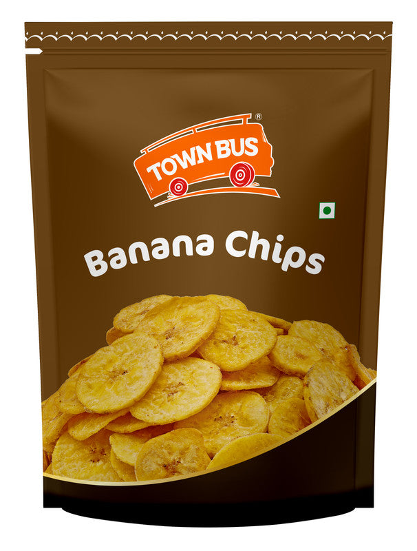 Town Bus Banana Chips 170g