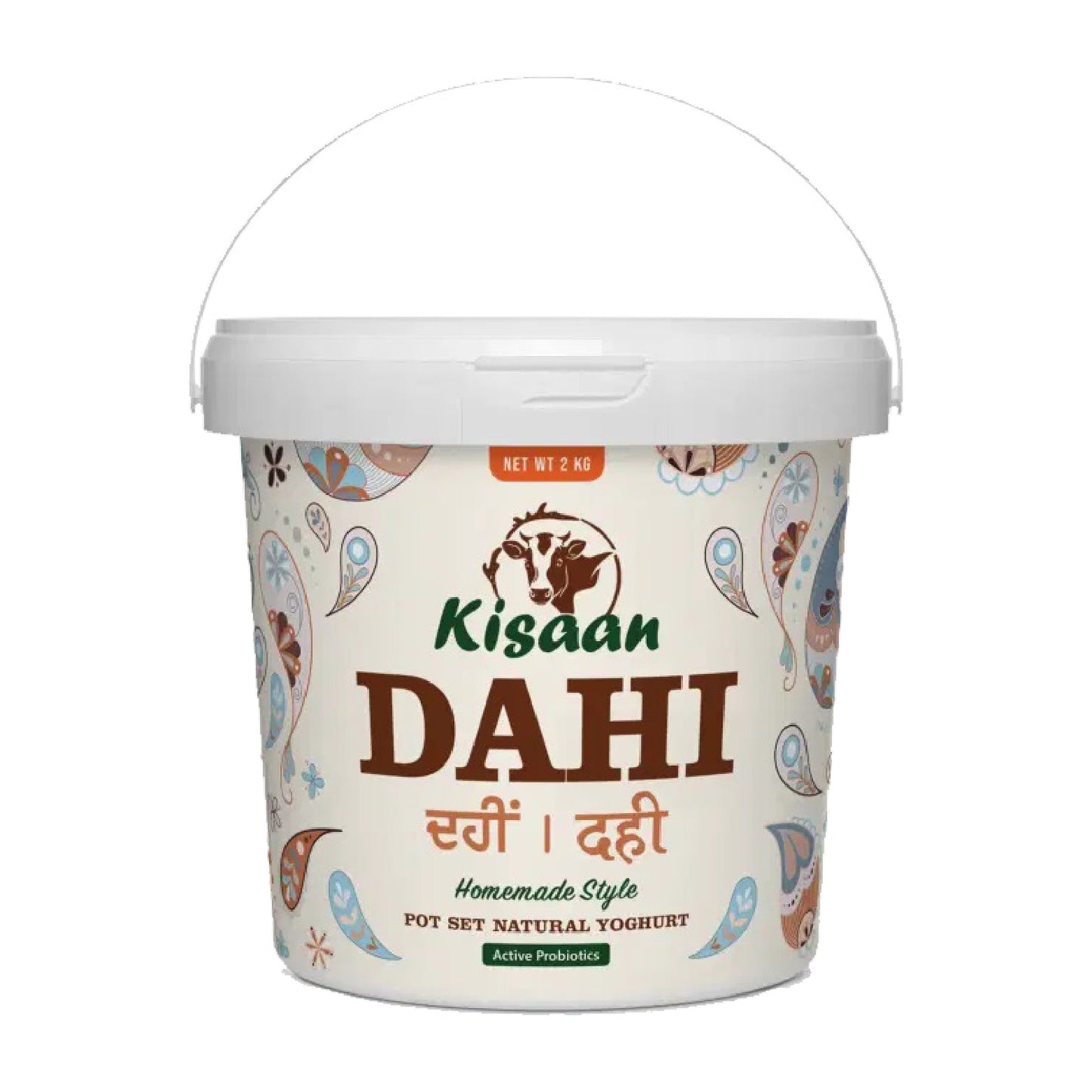 Kisaan Yoghurt Homemade Pot Set(Dahi)2kg