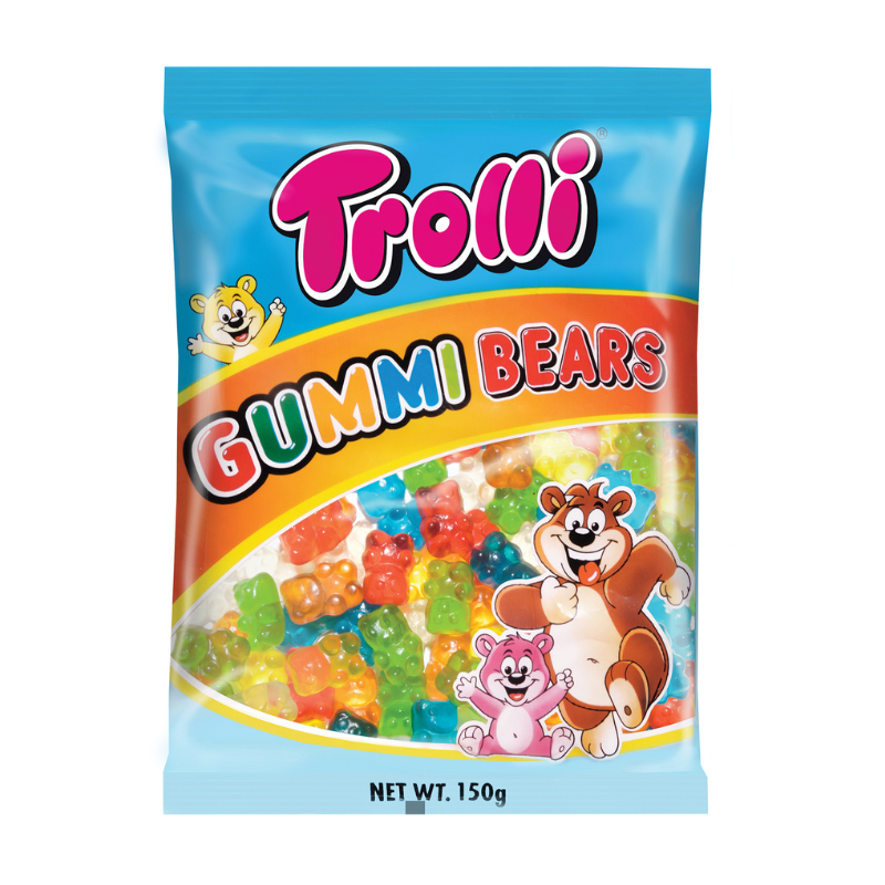 TROLLI GUMMI BEARS 150G