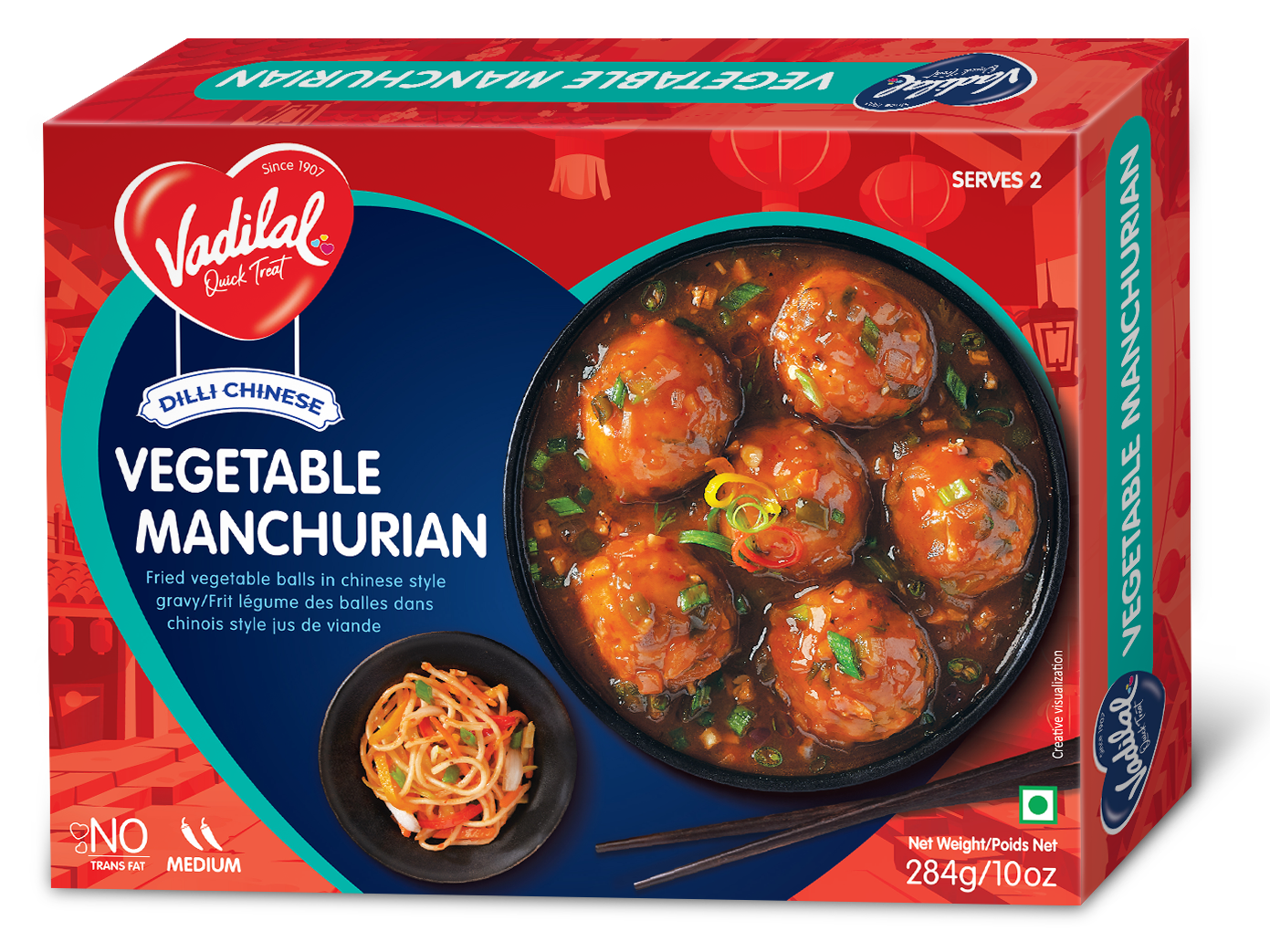 Vadilal Fr Veg Manchurian 284g