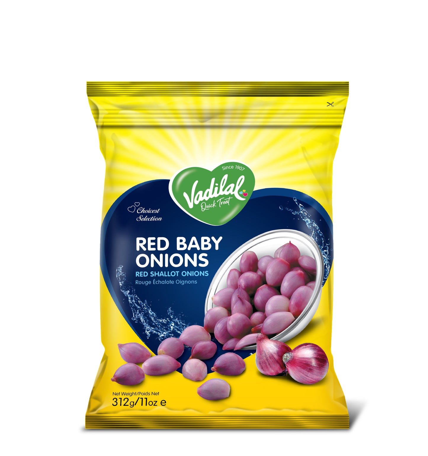 Vadilal Fr Red Baby Onion 312g