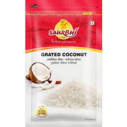 Fr Grated Coconut 312g (Saurbhi)