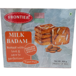 Frontier Milk Badam Biscuits 400g