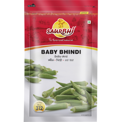 Fr Baby Bhindi 312g (Saurbhi)