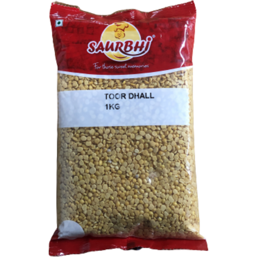 Toor Dhall 1kg (Saurbhi)