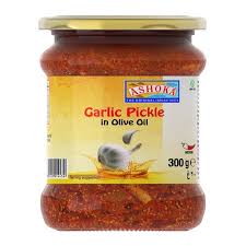 Ashoka Pickle Garlic (Olive Oil) 300g