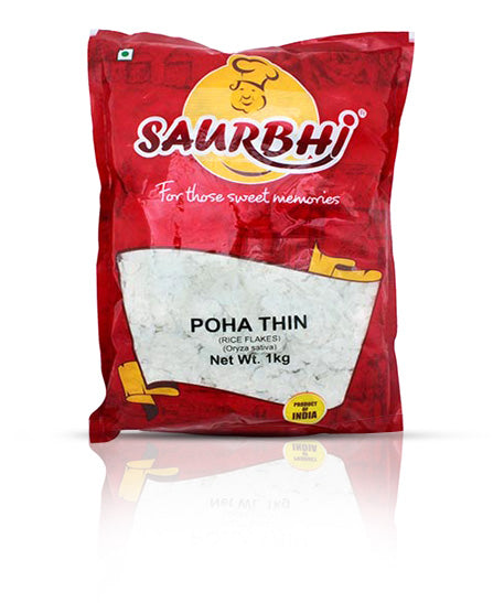 Poha Thin 1Kg (Saurbhi)