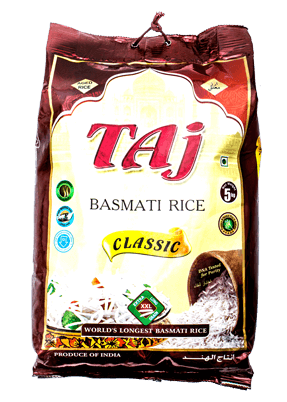 Taj Classic Basmati Rice 10Kg