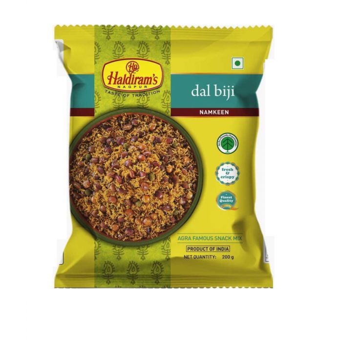 Haldiram Ngpr Dal Biji (Namkeen) 200g