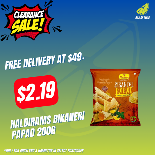 Haldirams Bikaneri Papad 200g