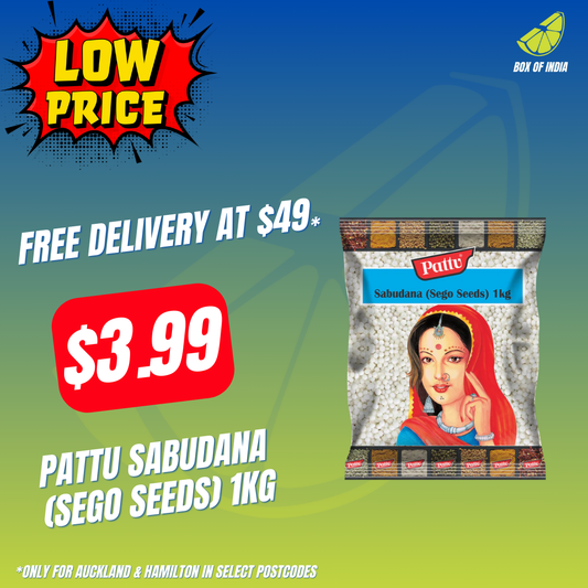 Pattu Sabudana (Sego Seeds) 1kg