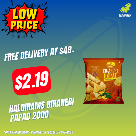 Haldirams Bikaneri Papad 200g