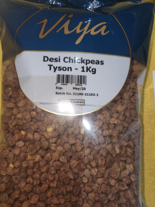 Viya Desi Chickpeas Tyson 1kg