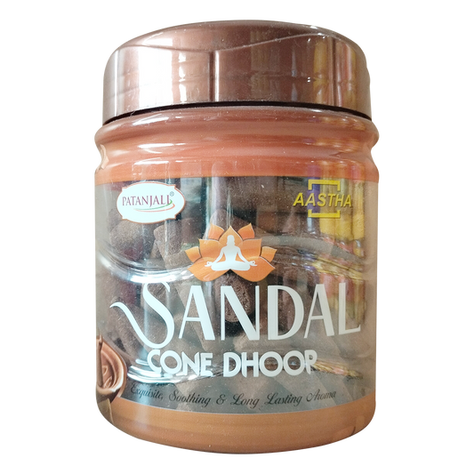 Patanjali Sandal Cone  Dhoop  200gm