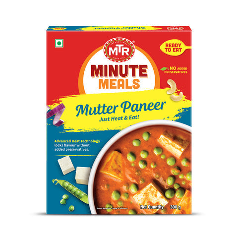 Mtr Muttar Paneer Rte 300g