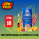 Skippi Icepops Natural Ice Popsicles 12 x 70ml