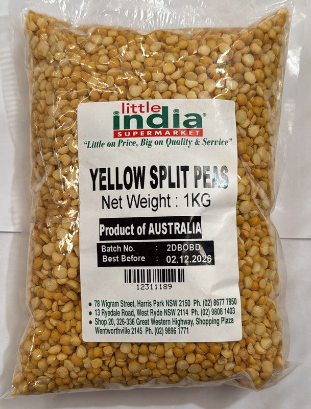 Li Yellow Split Peas 1Kg
