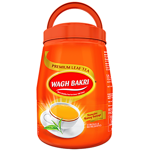 Wagh Bakri Tea Jar 1Kg