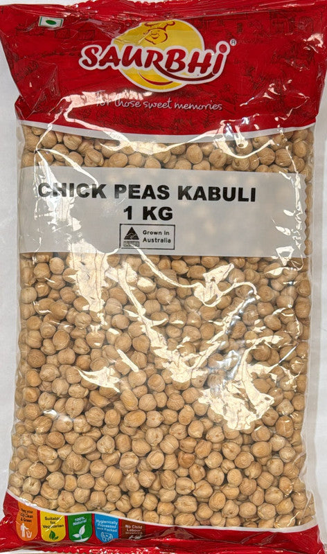 Chick Peas Kabuli 1kg (Saurbhi)