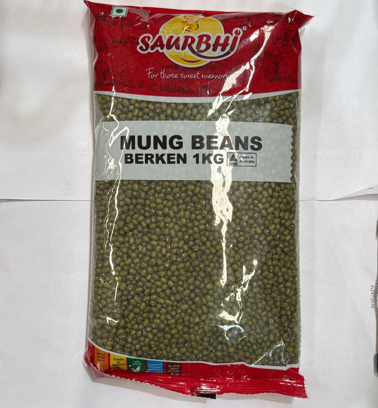 Mung Beans(Berken)1kg (Saurbhi)