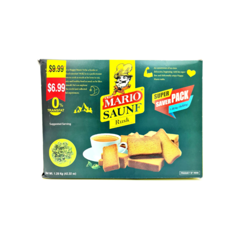 Mario Saunf Rusk  1.2Kg(4*300g)