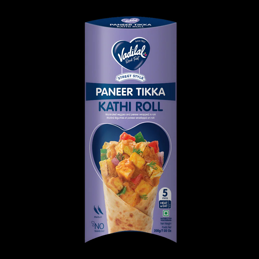 Vadilal Paneer Tikka Kathi Roll 200g