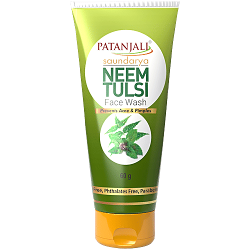 Patanjali Neem & Tulsi Face Wash 60g