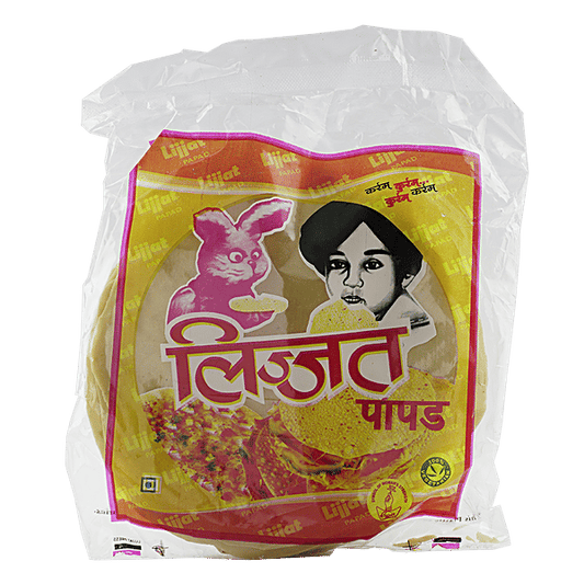 Lijjat Garlic Papad 200g