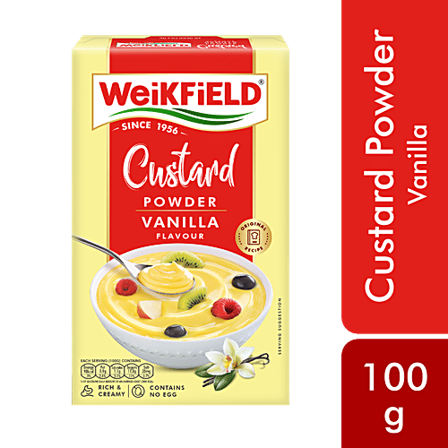 Weikfield Custard Pdr Vanilla 100g