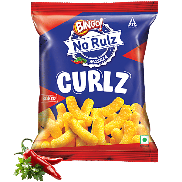 ITC Bingo Curlz Masala 90g